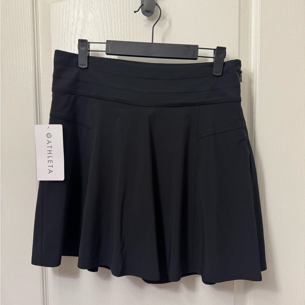 NWT Athleta Black Skort